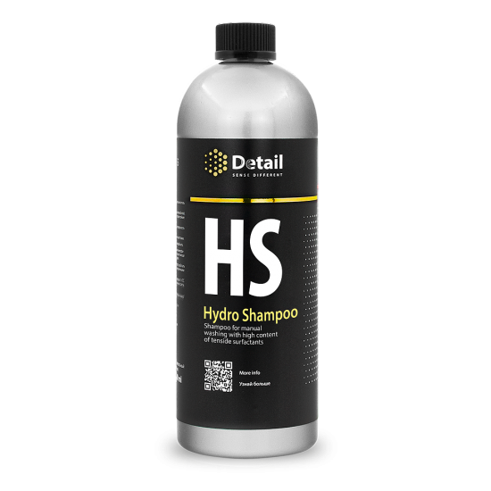 Шампунь вторая фаза с гидрофильным эффектом Detail HS (Hydro Shampoo) 1000мл