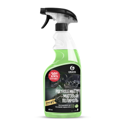 Полироль-очиститель пластика матовый Grass "Polyrole Matte" яблоко 600мл